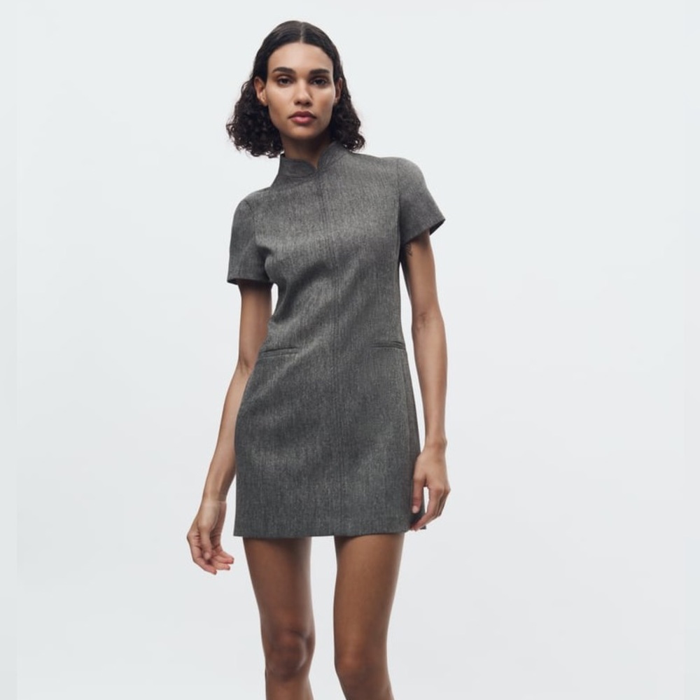 NWT Women’s Gray Dress from Zara Size Medium